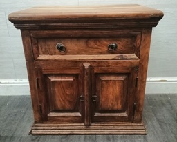 [HF18857] SOLID HARDWOOD SHEESHAM BEDSIDE /SIDE UNIT