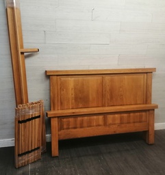 [HF18872] Oak Furniture Land Hercules Range King Size Bed Frame