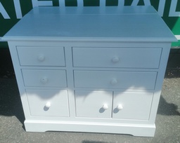 [HF19091] WHITE CHEST / CUPBOARD / SIDEBOARD